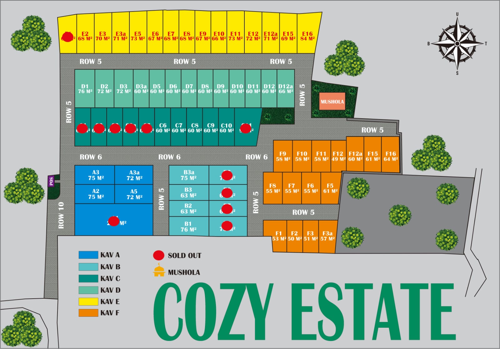 Site Plan Cozy Group
